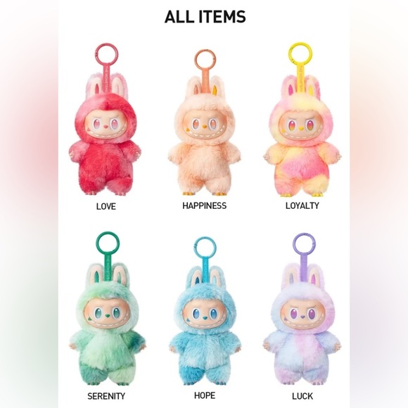 POP MART Accessories - LABUBUS -NOT— BLIND BOX 100% authentic opened BIG INTO ENERGY